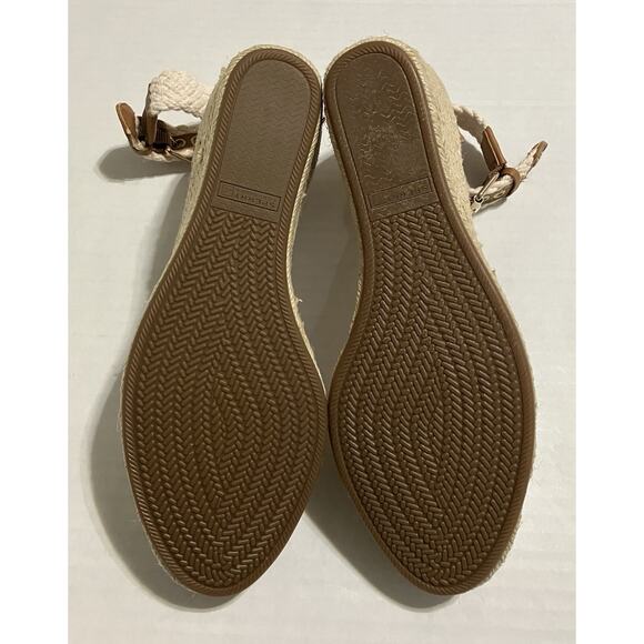 Womens Sperry Top-Sider Espadrille Fabric Top Wedge Heels w Ankle Strap US 7.5M - Picture 9 of 9